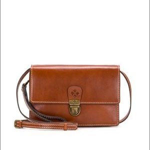 NWT Patricia Nash Lanza Tan Crossbody